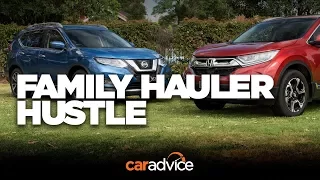 2018 Honda CR-V v Nissan X-Trail comparison