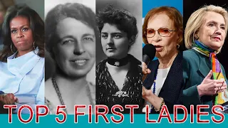 5 Most Influential First Ladies In American History (FLOTUS)