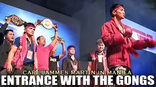 UNIQUE CORDILLERAN RING ENTRANCE BY CARL JAMMES MARTIN IN HIS MANILA DEBUT