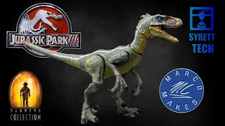 Jurassic Park 3 Male Raptor Head and Feet kit by @MarcoMakesOfficial [Part 1]