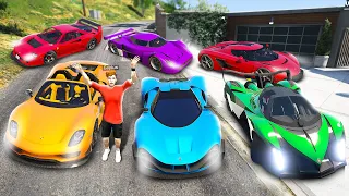 Collecting GIGA Billionaire Supercars in GTA 5!