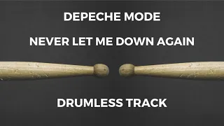 Depeche Mode - Never Let Me Down Again (drumless)