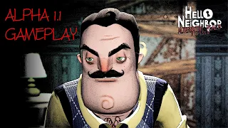 Hello Neighbor: Alternative Reality ALPHA 1.1 | Fan-Game Gameplay