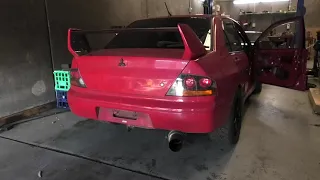 600 HP Evo 8 Tomei Exhaust