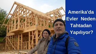 Amerika'da Evler Neden Ahşaptan Yapılıyor? #amerikadayasam #greencard #amerika ~54