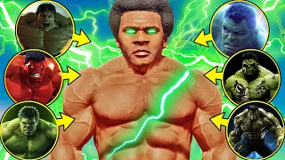 FRANKLIN Upgrading TO THE STRONGEST HULK in GTA 5 | GTA5 AVENGERS