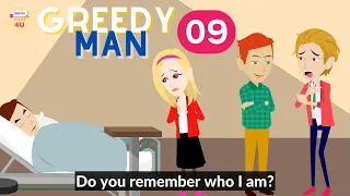 Greedy Man Episode 9 -  English Story 4U - English Story - Learn English - English Animation