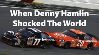 When Denny Hamlin Shocked The World