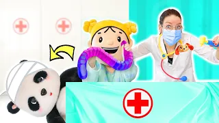 De Knuffel Dokter Maakt Alle Zieke Knuffels Weer Beter! *PANDA BEVALT VAN TWEELING!! ♥DeZoeteZusjes♥