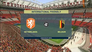 FIFA 22: Netherlands vs Belgium - UEFA Nations League - Full Match