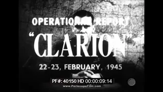 OPERATION CLARION 1945 EIGHTH AIR FORCE RAIDS ON GERMAN RAIL SYSTEM WWII 40150