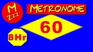 Metronome 60 BPM with Light 8 Hrs - 60 Beats per Minute