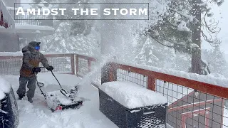 Tahoe Blizzard 2024. Part 2.  3/1/24. Bonus Heavenly POW laps!