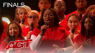 Northwell Health Nurse Choir Sings a MOVING Cover of "Stand By You" - America's Got Talent 2021