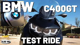 BMW C400GT Scooter - Test Ride - VLOG185 [4K]