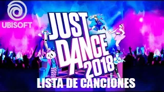 Lista de Canciones Oficial - Just Dance 2018 - Official (Song List) - Wii, PS3, Xbox 360 Launch