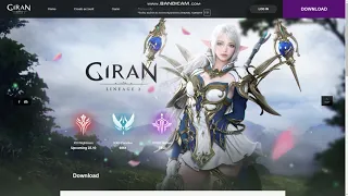 Giran L2 Game Website HTML Template