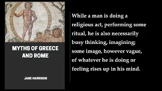 Myths of Greece and Rome 🥇 By Jane Harrison. FULL Audiobook