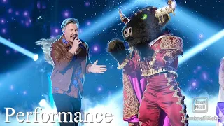 Bull & Jesse McCartney Sings "Breakeven (Falling To Pieces)" By The Script | Masked Singer | S6 E11