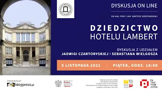 NA ŻYWO: Dziedzictwo Hotelu Lambert