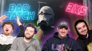 BACK TO THE OUTPOST?!? Bad Batch 3X5 | The 716th Legion Reacts