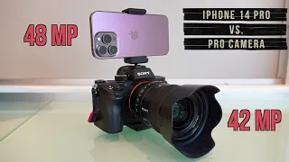iPhone 14 & 15 Pro vs Sony A7RIII Pro Camera - Camera Quality Test Landscape & Astro - Pixel Peeping