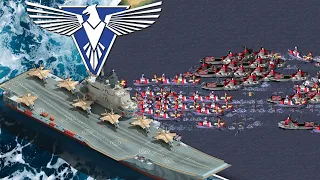 Red Alert 2 - Pride of the Allied Fleet - 1 vs 7