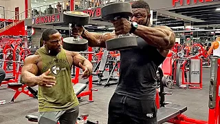 Cluster sets Shoulder Workout ft Carlos Thomas