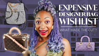 EXTREME $120K+ Designer Bag Wishlist 2024 *the MOST EXPENSIVE bags* | Hermes, Louis Vuitton, Chanel