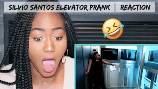 Canadian REACTS to Brazilian Prank Video by Silvio Santos (Elevator Prank)