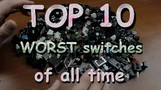 TOP 10 WORST mechanical keyboard switches of all time