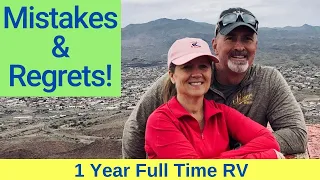 Our BIGGEST RV Mistake after One Year Full Time RV Living