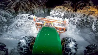 Winterdienst in Oberkärnten | ❄️Schneeräumung auf Forststraßen❄️