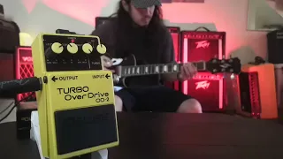 Boss OD-2 Turbo OverDrive(Pedal Demo) 12/31/22 (Song title: Happy New year)