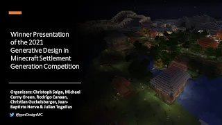 2021 Winners of the AI Settlement Generation Challenge in Minecraft (GDMC)