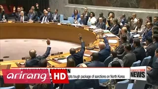 UN Security Council unanimously adopts toughest sanctions on N. Korea