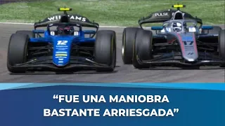 F2 | EXCLUSIVO: Colapinto explica la maniobra para ganar en Imola