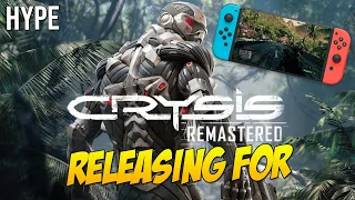 Crysis Remastered REVEAL "OFFICIALLY RELEASING For SWITCH, PC, PS4 & XB1!" Crysis Teaser Trailer