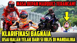 🔴KLARIFIKASI BAGNAIA USAI KALAH TELAK DARI SI IBLIS🔥MASA DEPAN MARQUEZ TERANCAM USAI ALAMI CRASH🔥