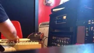 Elka Rhapsody string synth - Moog phasor - space echo - mpc 60 / s950 drums demo