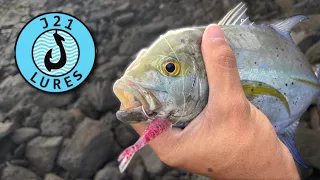 Whipping For Papio Using J21-Lures | Hawaii Fishing