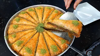 Amazing CARROT SLICE BAKLAVA | How it's Made | Turkish Street Foods