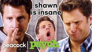 Shawn Being Unhinged for 10 Minutes Straight | Psych