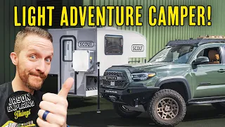 NEW Off Road Camper For Small Trucks!  Scout Campers Tuktut