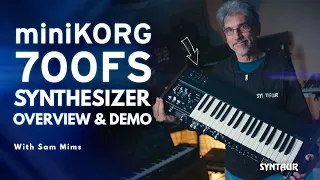 The New miniKORG 700FS Synthesizer (Overview & Demo)