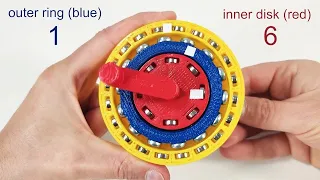Speed Multiplier Magnetic Gear | Magnetic Games