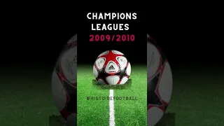 Evolution of the CHAMPIONS LEAGUES BALL! 1998-2023 #shorts #history #football #championsleague