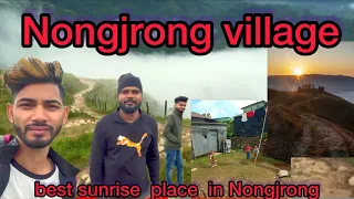 Nongjrong Village 🏝️At meghalaya Full village review //Eving to Morning 🌦️