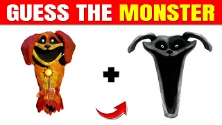 Guess The Monster By Emoji| Special challenge with poppy playtime chapter 3| Dogday Smiling Critters
