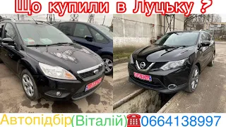 Автопідбір на Луцькому авторинку. Ford Focus 2010 / Nissan Qashqai 2014 .#автопідбір